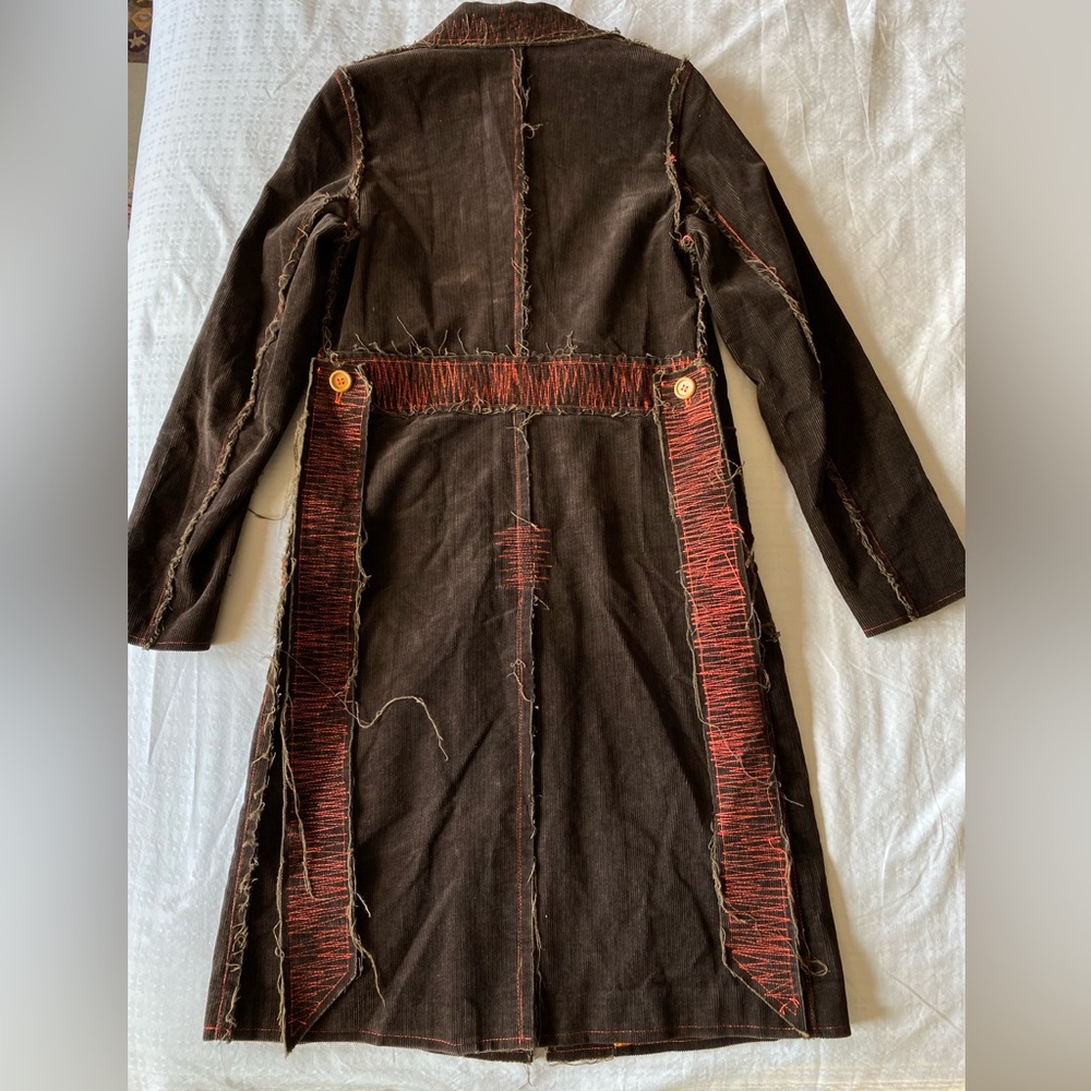 Petro Zillia Corduroy Duster Rare Ooak - image 5